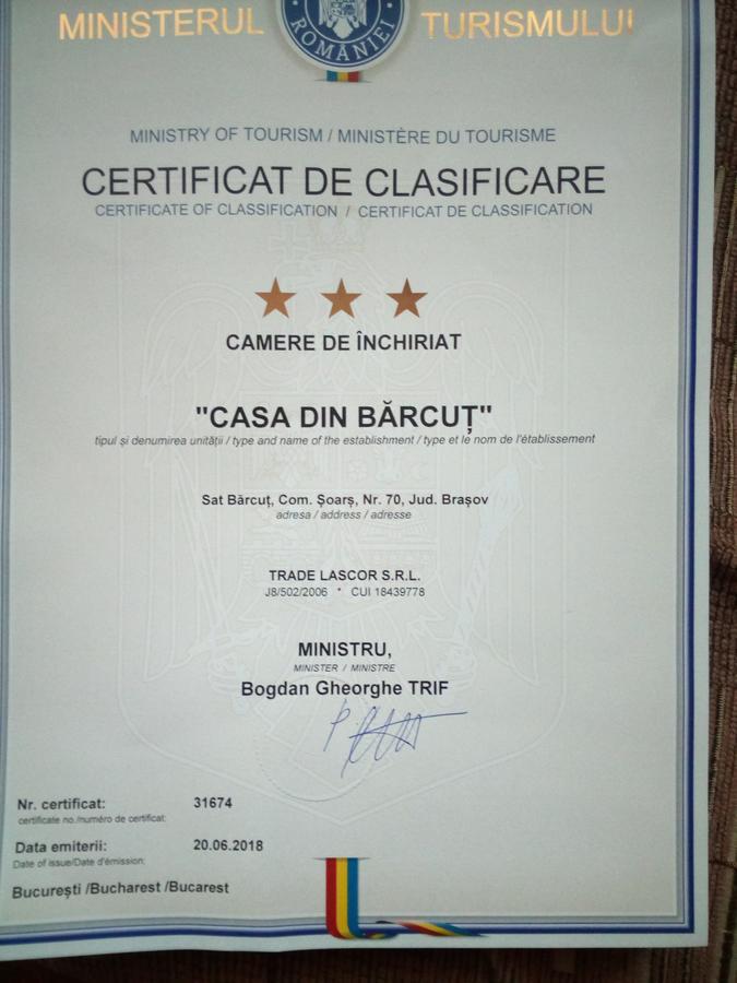 Hostal Casa Din Barcut Exterior foto